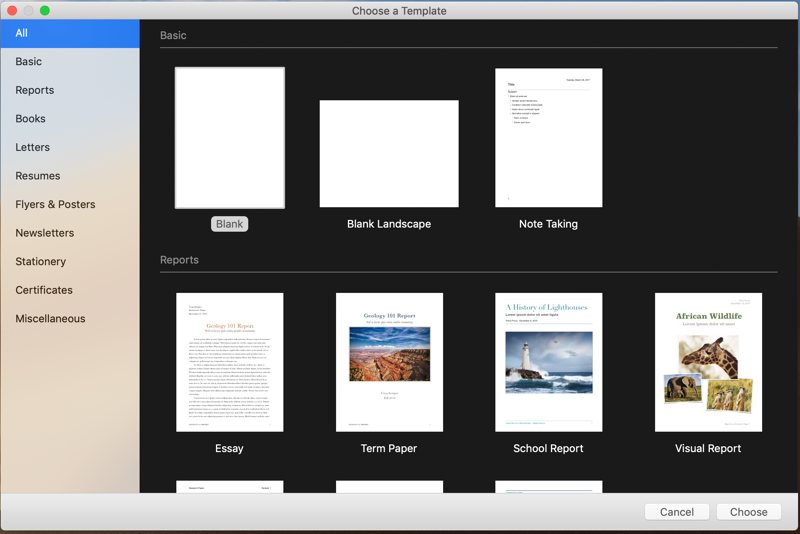 supported microsoft pages for mac